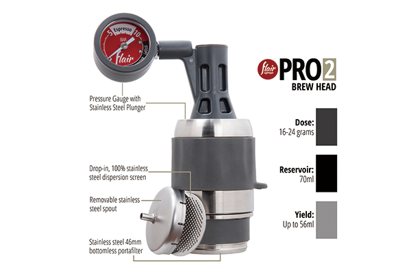 FlairEspresso PRO2 フレアエスプレッソ Flair PRO 2 | Manual Espresso Maker | Portable/Home Espresso